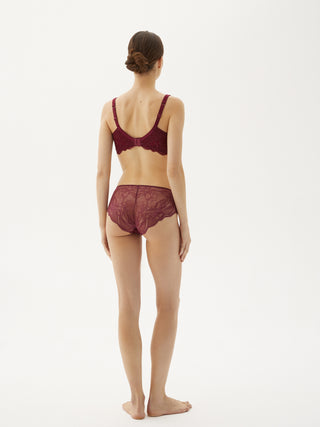 Padded Prosthesis Bra Burgundy